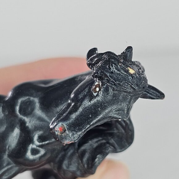 Breyer Extreme Custom Clydesdale Mold Stablemate Horse Signed AZA 2002 FLAWS CM - Picture 9 of 12